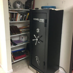 Closet Gun Safe Level II - 60 x 25 x 22 - 10 Gauge Body - 16 Guns - 1 Hour @ 1200° Fire Rating