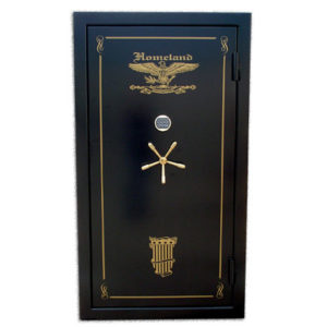 Tall Shotgun Safe Level V - 72 x 40 x 27 - 7 Gauge Body - 32 Guns - 1.5 Hours @ 1200° Fire Rating