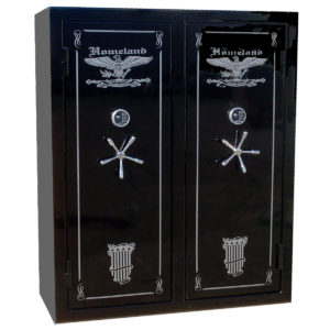 Double Door Gun Safe Level VII - 72 x 60 x 27 - 4 Gauge Body - 64 Guns - 2.5 Hours @ 1200° Fire Rating