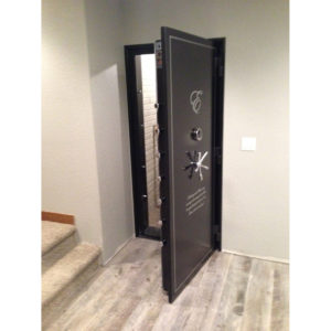 80 x 30 x 8 Outswing Vault Door Level II - 1200° for 1 Hour Fire Rating - 26" Walk Through Space
