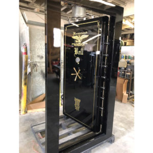 80 x 42 x 8 Inswing Vault Door Level VII – 1200° for 2.5 Hours Fire Rating – 34″ Walk Through Space