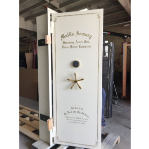 80 x 30 x 8 Outswing Vault Door Level V – 1200° for 1.5 Hours Fire Rating – 25″ Walk Through Space