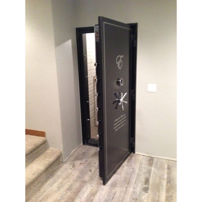 right swing vault door