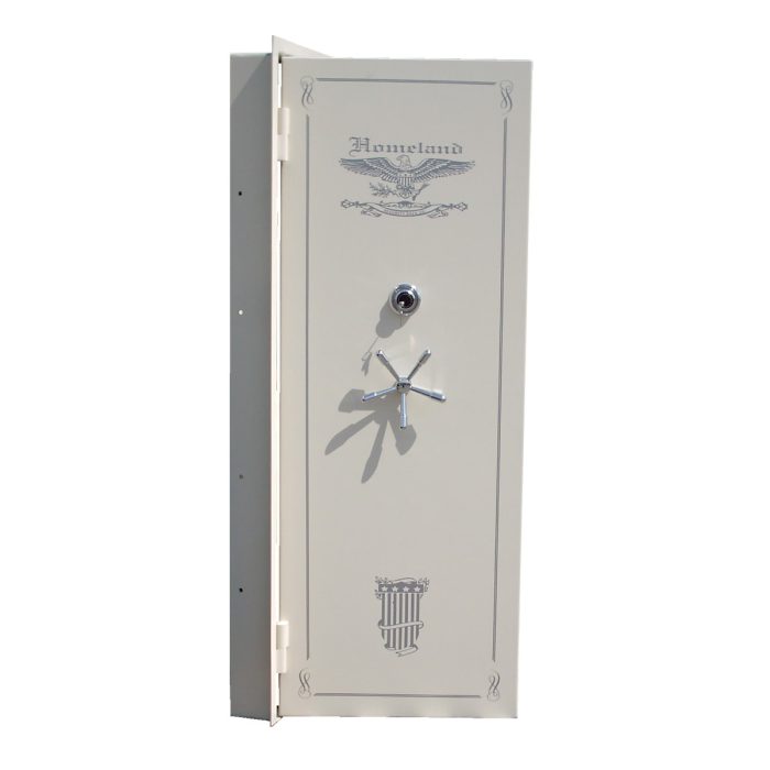 white vault door