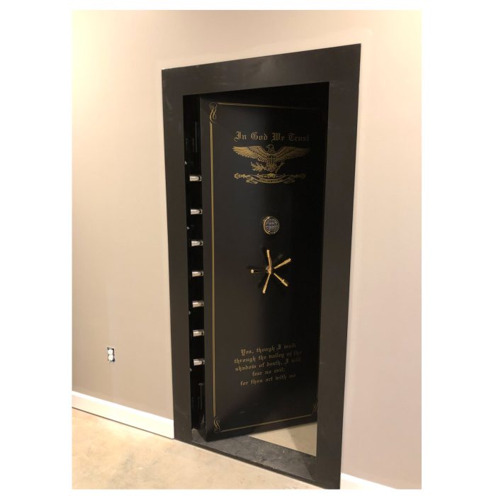 left inswing vault door